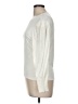 Bishop + Young 100% Cotton Ivory Long Sleeve Top Size M - photo 5