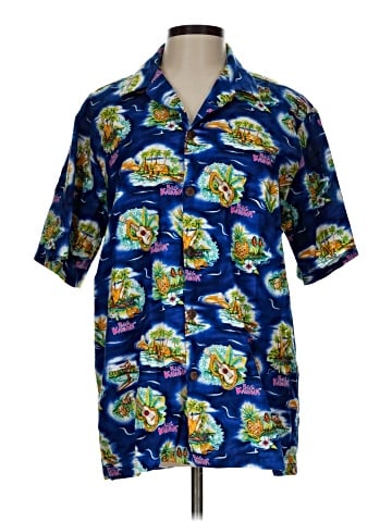 Hilo Hattie Short Sleeve Button-Down Shirt (view 1)