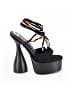 EGO Black Sandals Size UK 6 / US 8 - photo 1