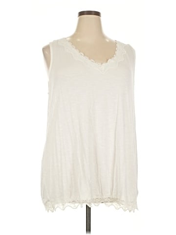Lane Bryant Sleeveless T-Shirt (view 1)