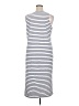 Lands' End Stripes White Casual Dress Size XL - photo 2