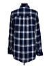 American Eagle Outfitters 100% Viscose Plaid Blue Long Sleeve Button-Down Shirt Size L - photo 2