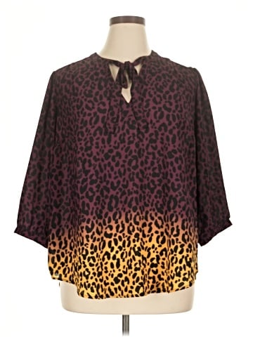 Torrid 3/4 Sleeve Blouse (view 1)