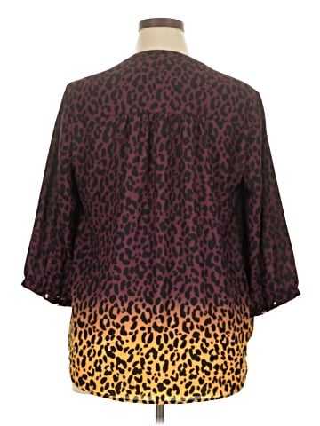 Torrid 3/4 Sleeve Blouse (view 2)
