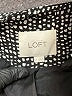 Ann Taylor LOFT Polka Dots Gray Blazer Size M - photo 6