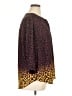 Torrid 100% Polyester Animal Print Brown 3/4 Sleeve Blouse Size 1X Plus (1) - photo 4