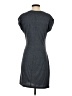 Gap Solid Gray Casual Dress Size S - photo 2