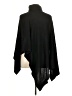 J.Crew Black Poncho Size XL (estimated) - photo 2