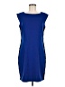 Laundry by Design Color Block Blue Cocktail Dress Size 6 - photo 1