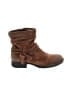 Born 100% Leather Brown Ankle Boots Size 8 - photo 1