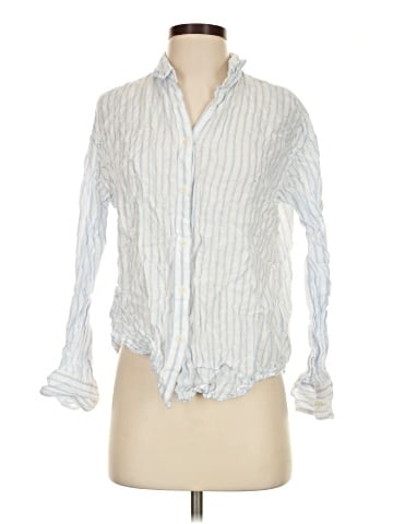 Uniqlo Long Sleeve Button-Down Shirt (view 1)