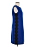 Laundry by Design Color Block Blue Cocktail Dress Size 6 - photo 4