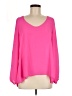 Mittoshop 100% Polyester Pink 3/4 Sleeve Blouse Size M - photo 1