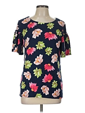 Ann Taylor Factory Short Sleeve T-Shirt (view 1)