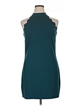 formal long dresses plus size Plus Size Glitter Print Sleeveless A-line Gown by Poly USA W1134 14W / Black/Turquoise