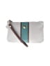 Stone & Co. Color Block White Ivory Wristlet One size - photo 1