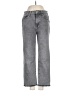 Kensie 100% Cotton Chevron-herringbone Gray Jeans Size S (estimated) - photo 1