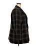 Requirements Plaid Brown Blazer Size 24 - photo 4