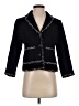 Talbots 100% Cotton Black Blazer Size 4 Petite - photo 1