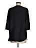 Ann Taylor 100% Rayon Black 3/4 Sleeve Blouse Size M - photo 2