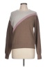 Unbranded Color Block Brown Tan Pullover Sweater Size L - photo 1