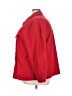 Unbranded Solid Red 3/4 Sleeve Button-Down Shirt Size 5X - photo 5