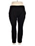 dalia Solid Black Active Pants Size XXL - photo 2
