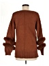 Saks Fifth Avenue Solid Brown Pullover Sweater Size M - photo 2