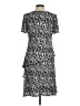 Forever Animal Print Silver Casual Dress Size M - photo 2
