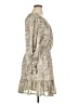 Another Love 100% Polyester Paisley Ivory Casual Dress Size XL - photo 4