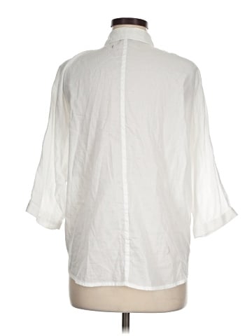 Theory 3/4 Sleeve Button-Down Shirt (view 2)