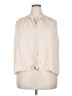 Uniqlo Ivory Sleeveless Button-Down Shirt Size XXL - photo 1