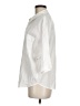 Theory 100% Cotton White 3/4 Sleeve Button-Down Shirt Size M - photo 5