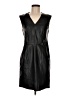 Calvin Klein 100% Polyurethane Black Casual Dress Size 6 - photo 1
