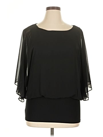 Coco Blanco 3/4 Sleeve Blouse (view 1)