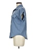 Shein 100% Polyester Blue Short Sleeve Blouse Size 6 - photo 5