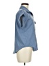 Shein 100% Polyester Blue Short Sleeve Blouse Size 6 - photo 4