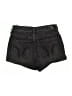 Hollister Black Denim Shorts Size 7 - photo 2