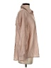 DAZY Color Block Tan Long Sleeve Button-Down Shirt Size S - photo 4