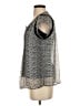 Daniel Rainn 100% Polyester Gray Short Sleeve Blouse Size S (petite) - photo 5