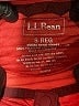 L.L.Bean 100% Polyester Red Fleece Size S - photo 6