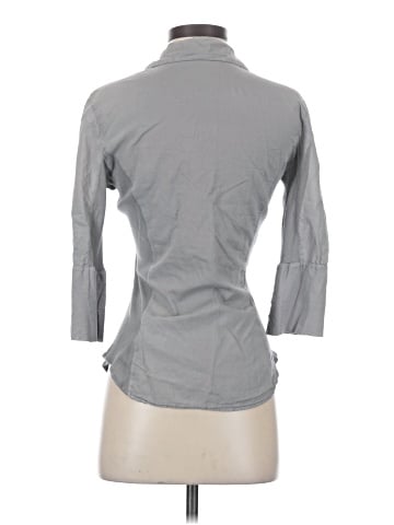 James Perse 3/4 Sleeve Button-Down Shirt (view 2)