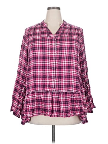 Lane Bryant 3/4 Sleeve Blouse (view 1)