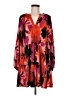 Donna Morgan Print Orange Casual Dress Size 8 - photo 1