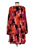 Donna Morgan Print Orange Casual Dress Size 8 - photo 2