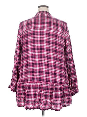 Lane Bryant 3/4 Sleeve Blouse (view 2)