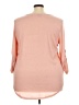 Como Vintage Pink 3/4 Sleeve Blouse Size 3X - photo 2