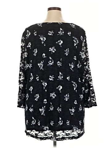 Croft & Barrow 3/4 Sleeve Blouse (view 2)