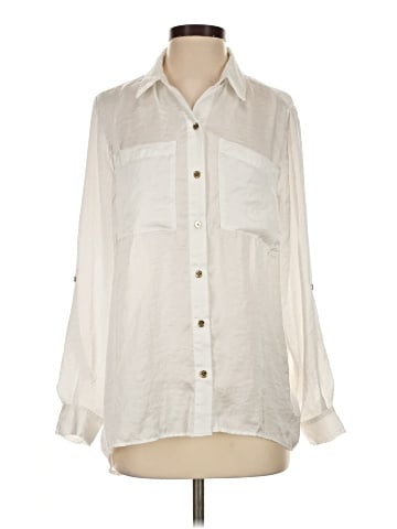 MICHAEL Michael Kors Long Sleeve Blouse (view 1)