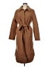 Theory Brown Wool Coat Size M - photo 1